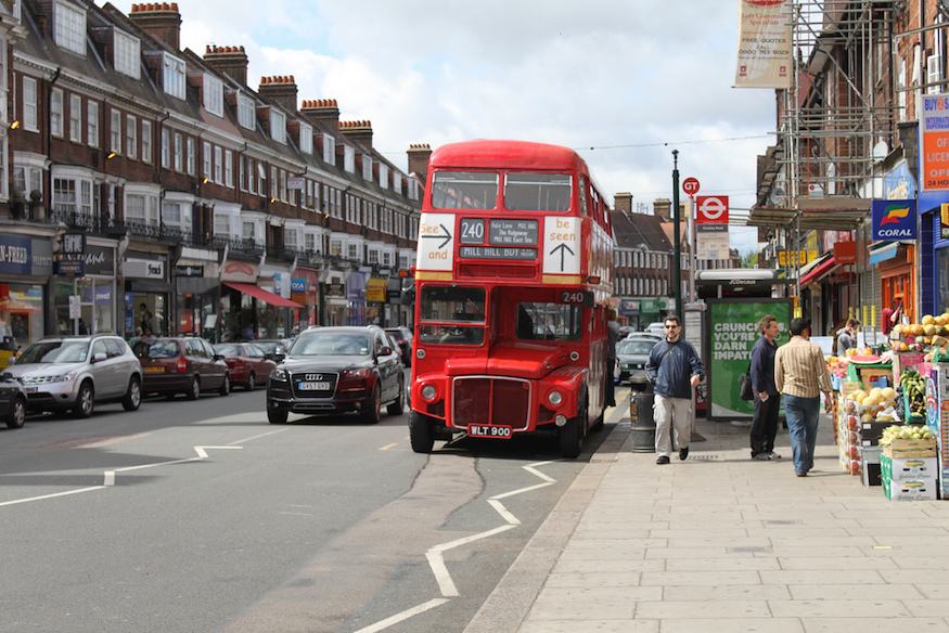 Man and van in Golders Green